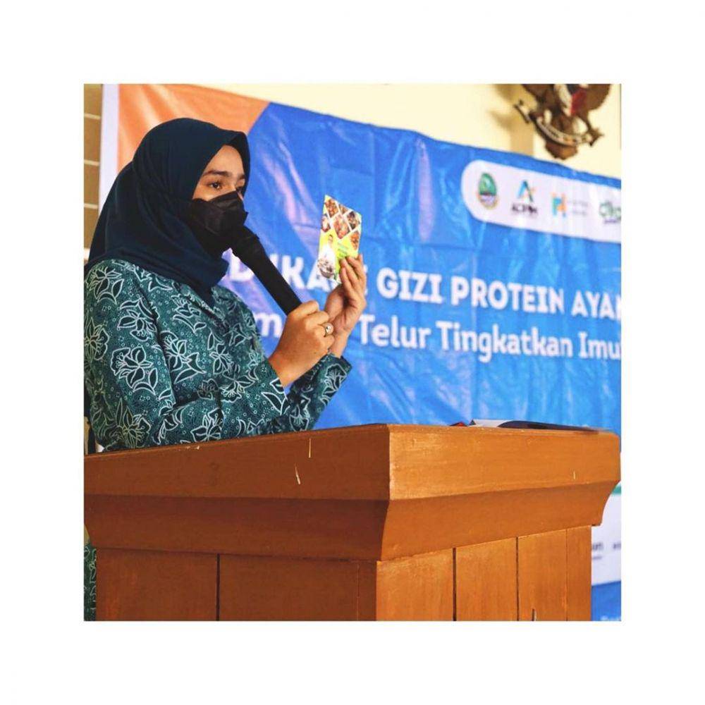 Sonya Fatmala menjalankan tugas sebagai istri bupati. (instagram.com/sonyafatmala)
