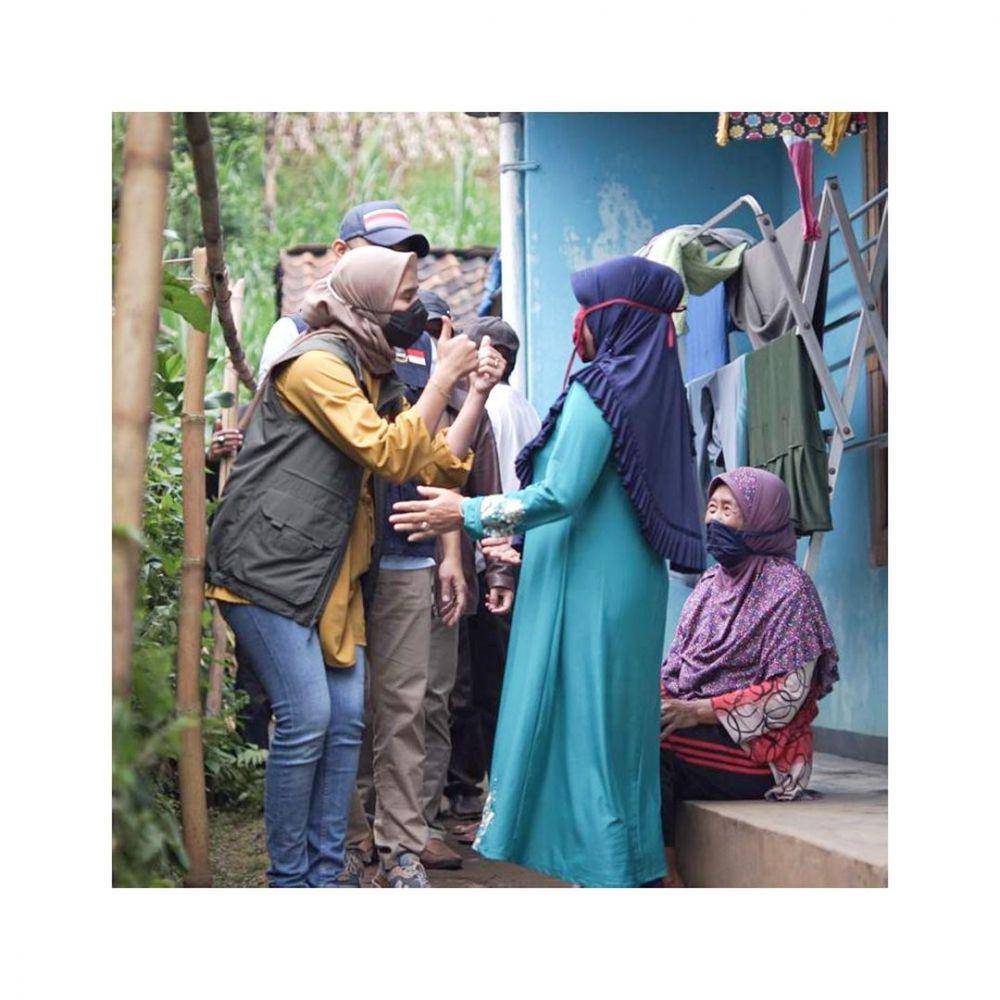 Sonya Fatmala menjalankan tugas sebagai istri bupati. (instagram.com/sonyafatmala)
