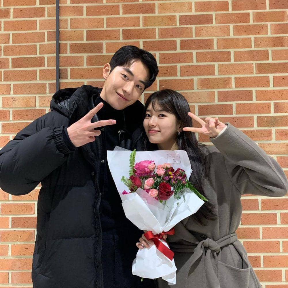 Nam Joo Hyuk dan Bae Suzy (instagram.com/skuuzky)