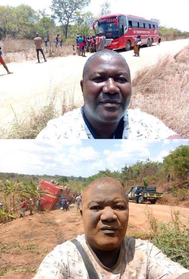 ilustrasi selfie sebelum dan sesudah kecelakaan (reddit.com/user/naranman314/)