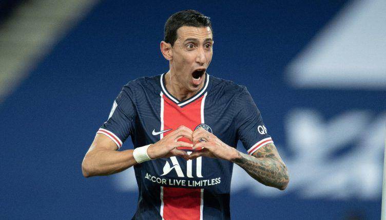 Angel Di Maria bersama Paris Saint-Germain (planetfootball.com)