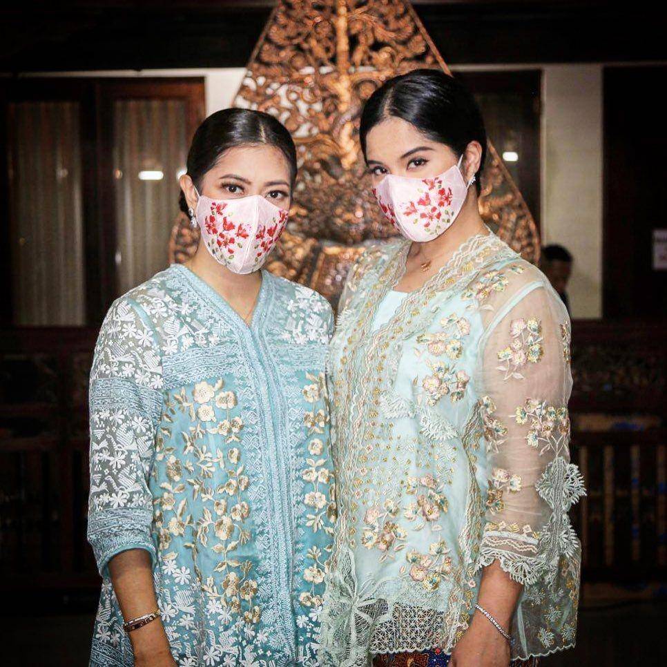 Kebaya Annisa Pohan dan Aliya Rajasa (instagram.com/annisayudhoyono)