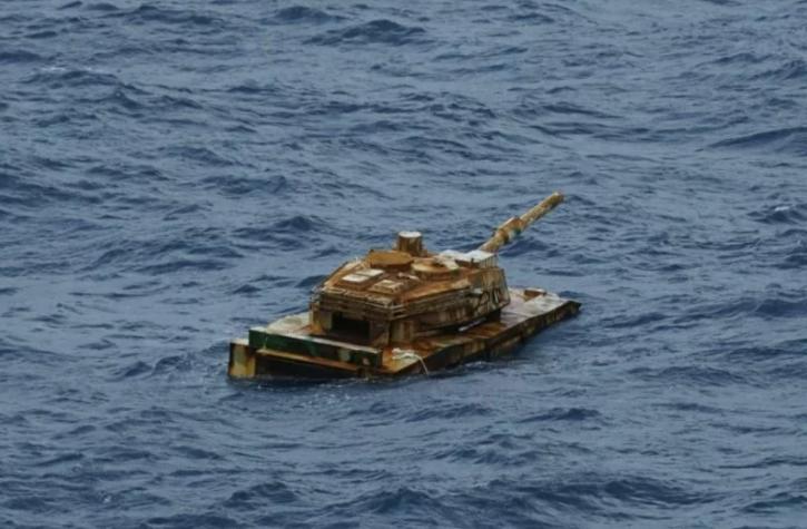 Viral Benda Mirip Tank di Natuna, Begini Penjelasan TNI AL