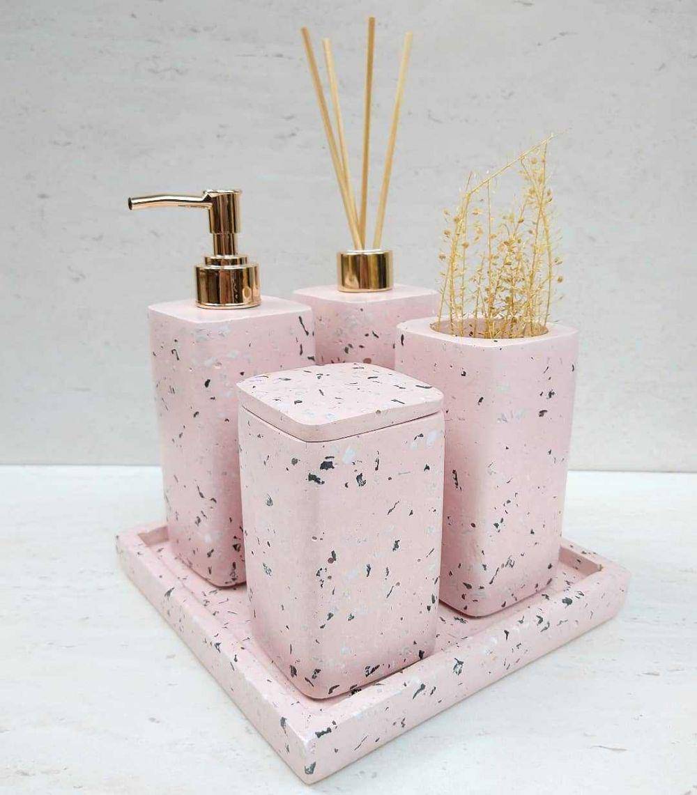 pengaplikasian terrazzo (instagram.com/nature_hm)