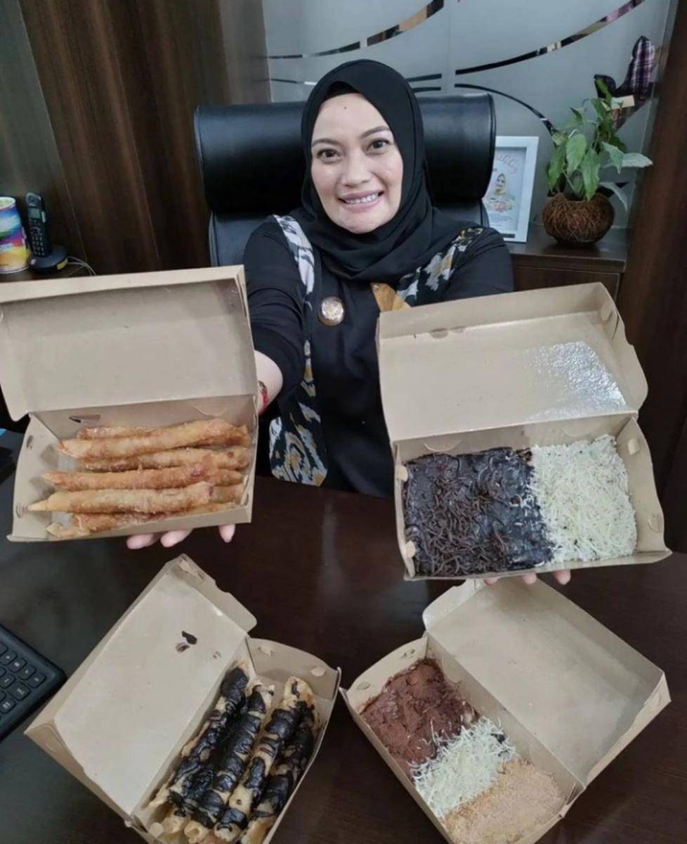 Wakil Wali Kota Madiun Inda Raya mempromosikan produk UMKM di akun instagram pribadinya. (instagram.com/indaraya.ir)