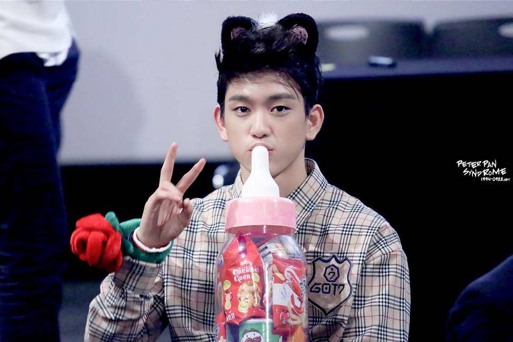 Jinyoung GOT7 (dok.via koreaboo.com)