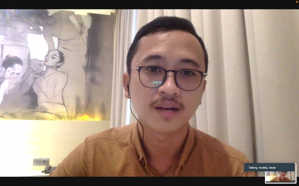 Gede Andika dari Kredibali (dok. IDN Times)