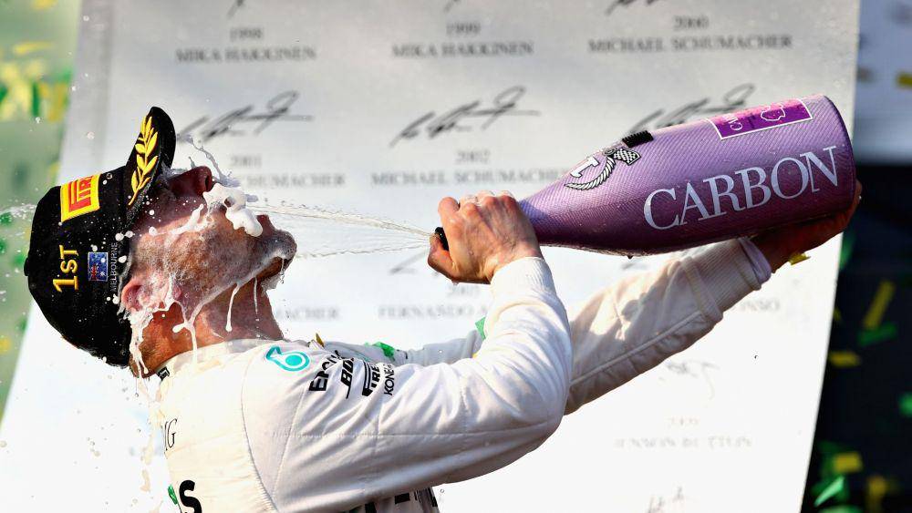 Valtteri Bottas menang pada GP Australia 2019. (skysports.com)