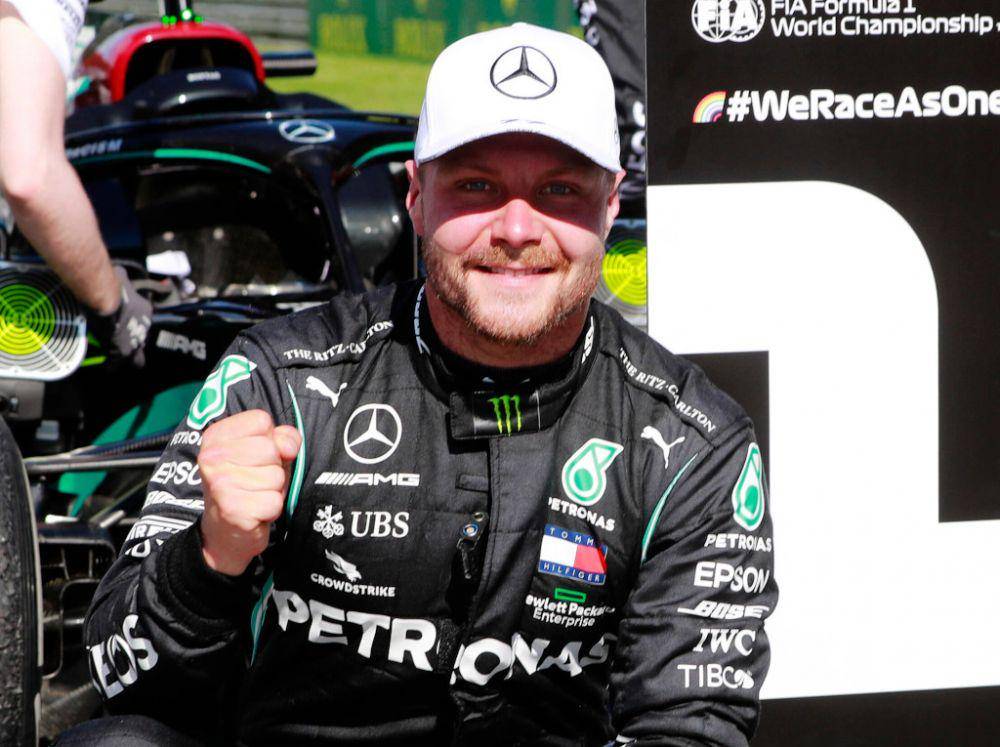 Valtteri Bottas menang pada GP Rusia 2020. (planetf1.com)