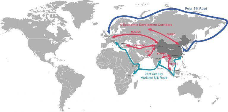 Peta Belt and Road Initiative (Beltroad-inititaive.com)