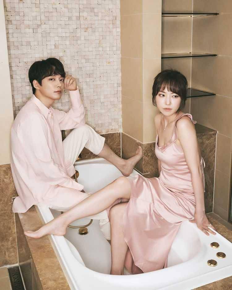 Jeon Seung Bin dan Shim Eun Jin (instagram.com/eundung81)