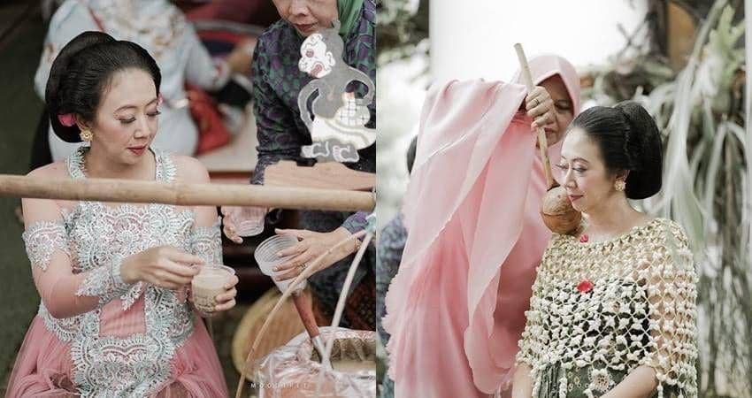 Asri Welas mitoni. (instagram.com/asri_welas)