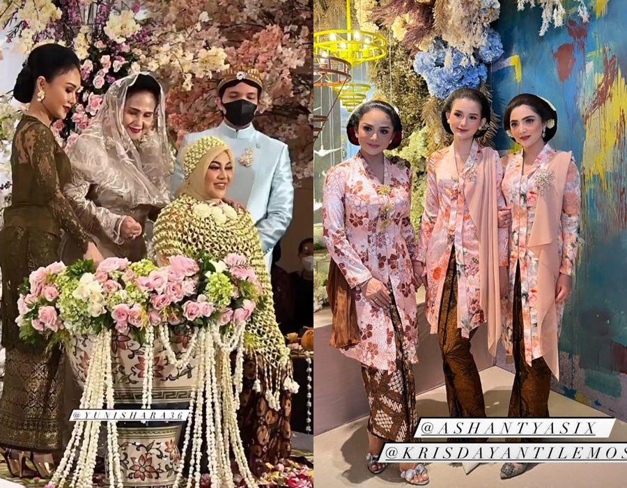 Kebaya yuni vs. KD (instagram.com/yunishara36 | instagram.com/krisdayantilemos)
