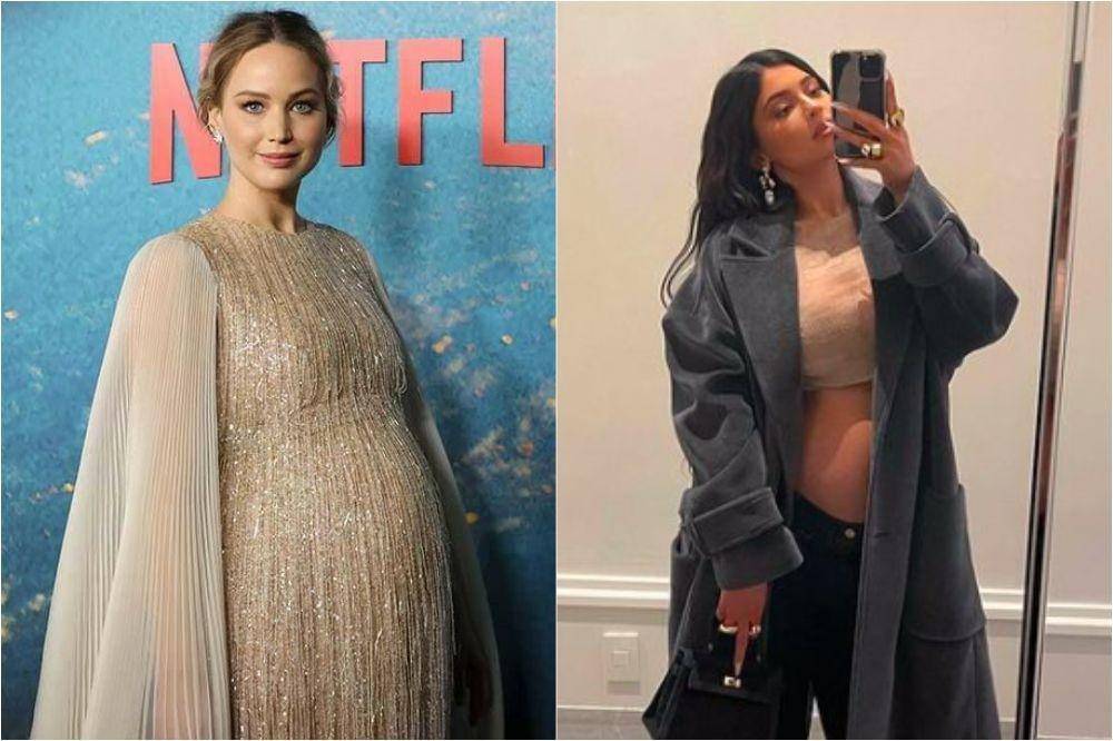 Jennifer Lawrence dan Kylie Jenner (instagram.com/dontlookupfilm | instagram.com/kyliejenner)