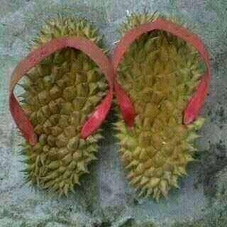 Potret sandal jepit tak biasa (twitter.com/roy__pundak)