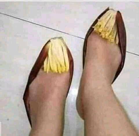 Potret sandal jepit tak biasa (facebook.com/Sagita Rius Riona)
