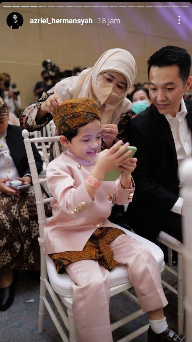 jepretan Azriel Hermansyah (instagram.com/azriel_hermansyah)