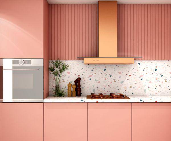 Ilustrasi pengaplikasian terrazzo (domain.com.au)
