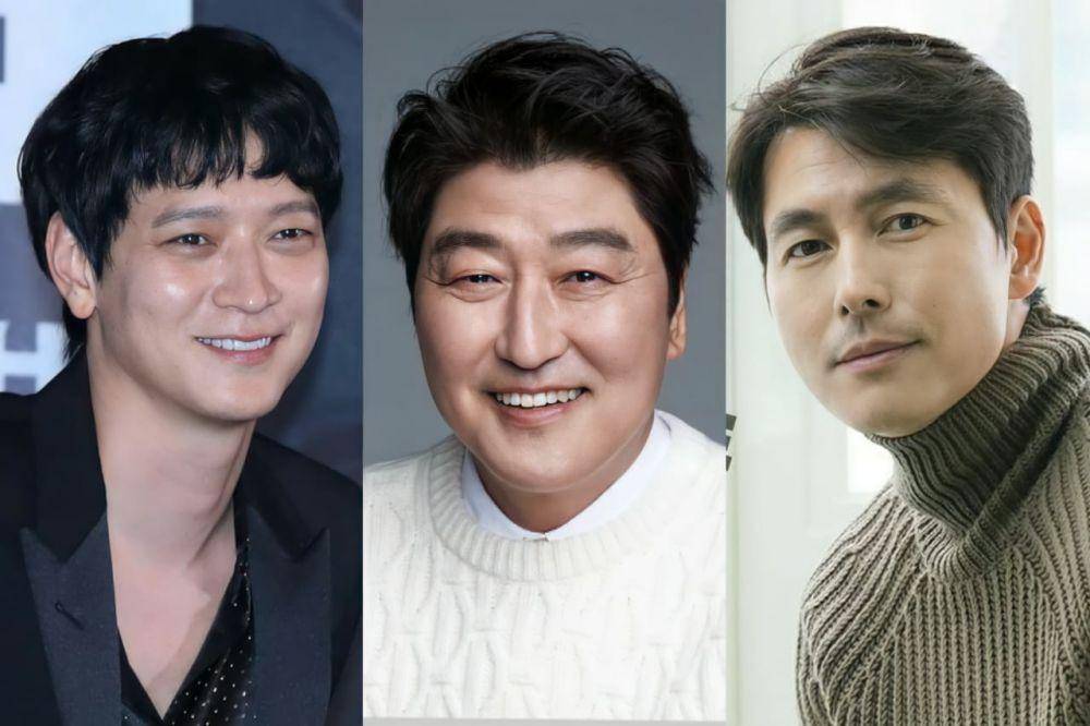 Gang Dong Won (dailian.co.kr) | Song Kang Ho (sublimeartist.co.kr) | Jung Woo Sung (instagram.com/tojws)