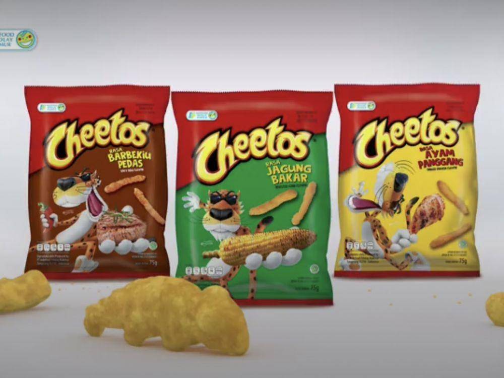 Makanan ringan Cheetos (dok. @cheetos_indonesia)