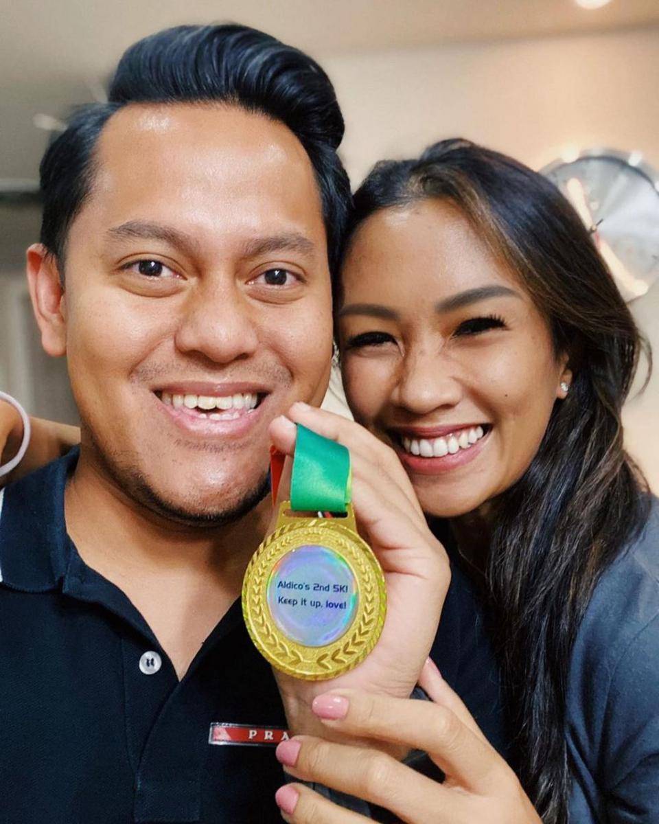 potret Melanie Putria dan tunangannya (instagram.com/melanieputria)