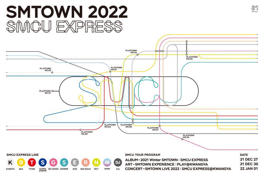 Naik Kereta Menuju KWANGYA, 12 Potret Teaser Album SMTOWN 2022