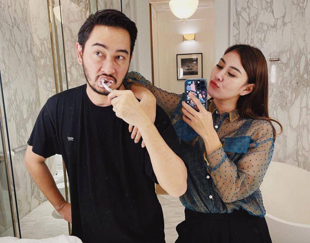 potret mesra Syahnaz Sadiqah dan Jeje Govinda (instagram.com/syahnazs)