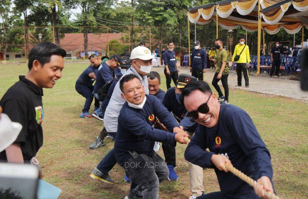Pemkab Way Kanan resmi membuka penyelenggaraan kegiatan Porkab Way Kanan dan Festival Olahraga Tradisional Provinsi Lampung. (IDN Times/Istimewa)