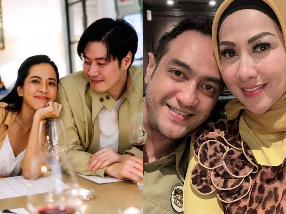 kolase potret Yeslin Wang dan Venna Melinda bersama pacar baru (instagram.com/yeslinwang | instagram.com/ferryirawanofficial)