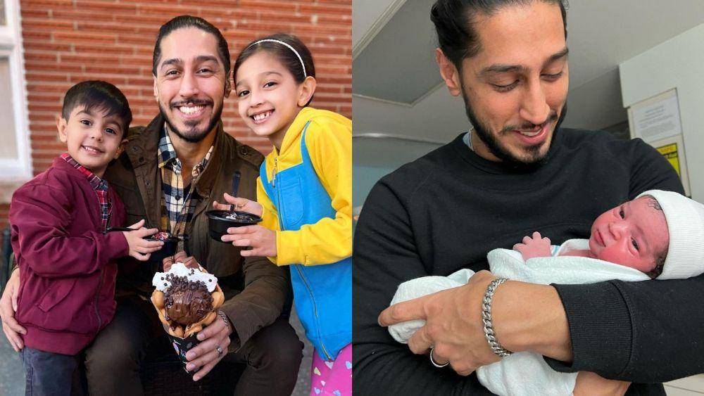Rayaan Alam, Mustafa Ali, Amara Alam, dan Dua Alam (instagram.com/aliwwe)