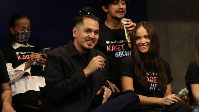 cuplikan penampilan Aurora Ribero dan Kevin Julio di series Kaget Nikah (dok. Max Pictures/Kaget Nikah)