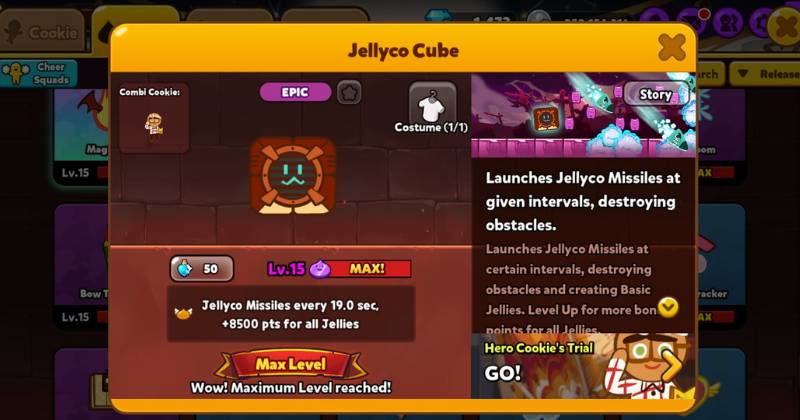 deskripsi Jellyco Cube dalam game (dok. Devsisters/Cookie Run: OvenBreak)