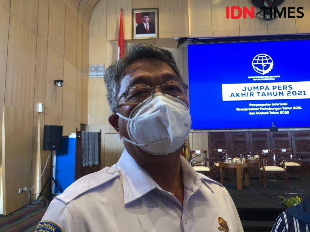 Dirjen Perhubungan Udara Kemenhub, Novie Riyanto (IDN Times/Vadhia Lidyana)