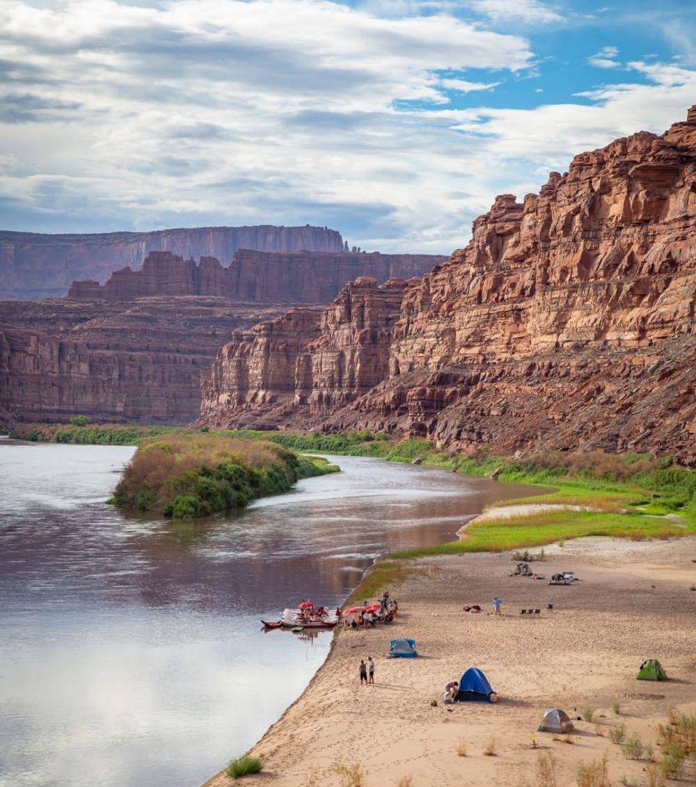 Sungai Colorado, Arizona (instagram.com/bikeraft)