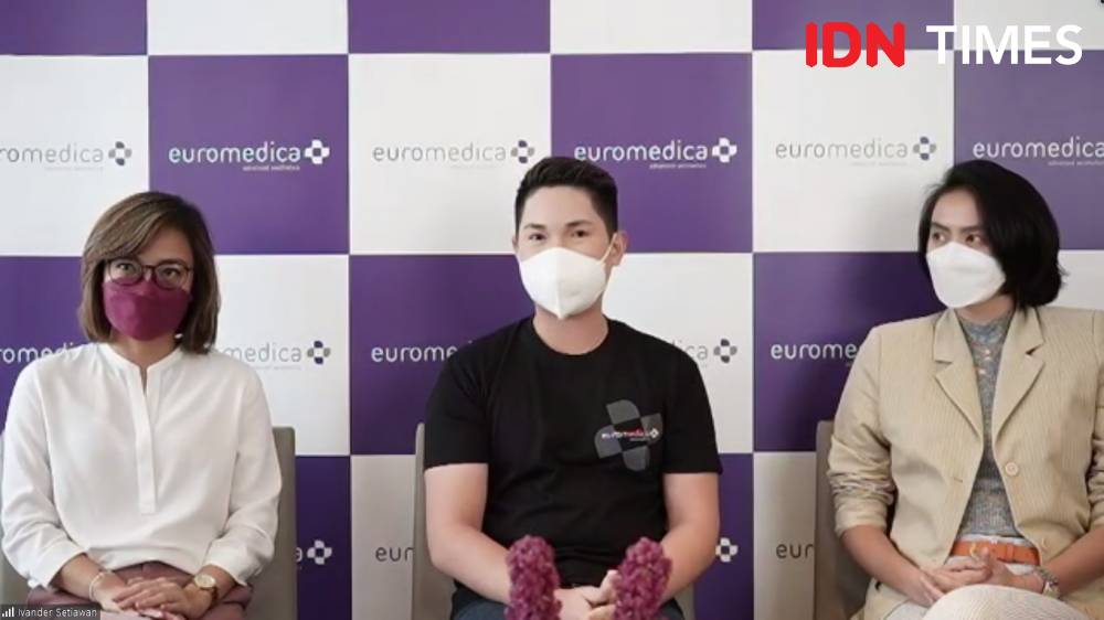 Acara CSR "Beauty Got No Rules" yang diadakan oleh Euromedica. 21 Desember 2021. (IDN Times/M. Tarmizi Murdianto)