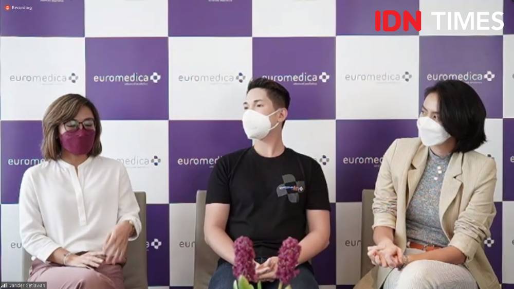 Acara CSR "Beauty Got No Rules" yang diadakan oleh Euromedica. 21 Desember 2021. (IDN Times/M. Tarmizi Murdianto)