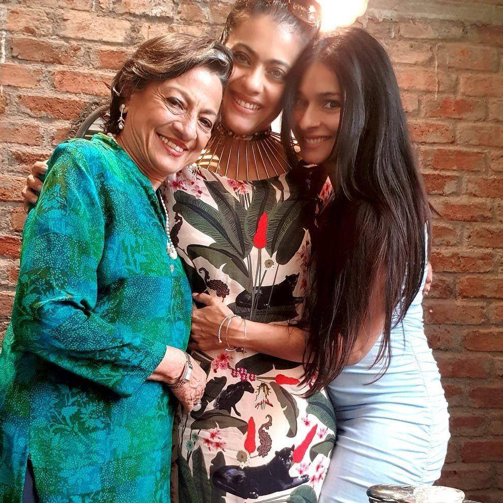 Tanuja, Kajol dan Tanishaa Mukerji (instagram.com/kajol)