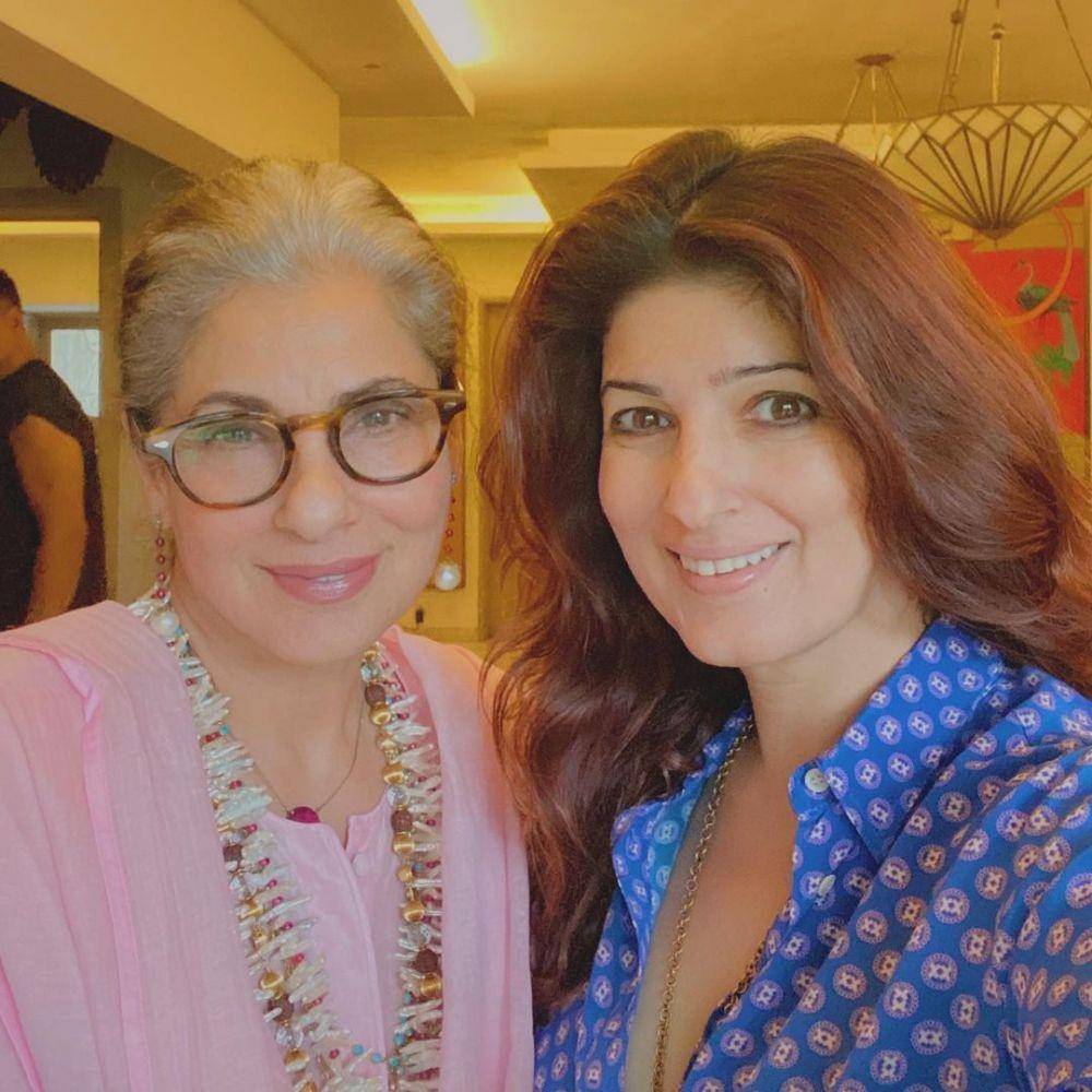 Dimple Kapadia dan Twinkle Khanna (instagram.com/twinklerkhanna)