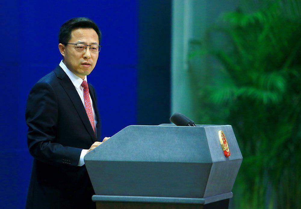 Zhao Lijian, juru bicara Kementerian Luar Negeri China (twitter.com/fu xiang)