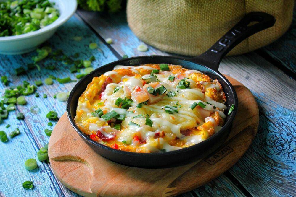 ilustrasi leftover spaghetti frittata (pexels.com/Shameel mukkath)