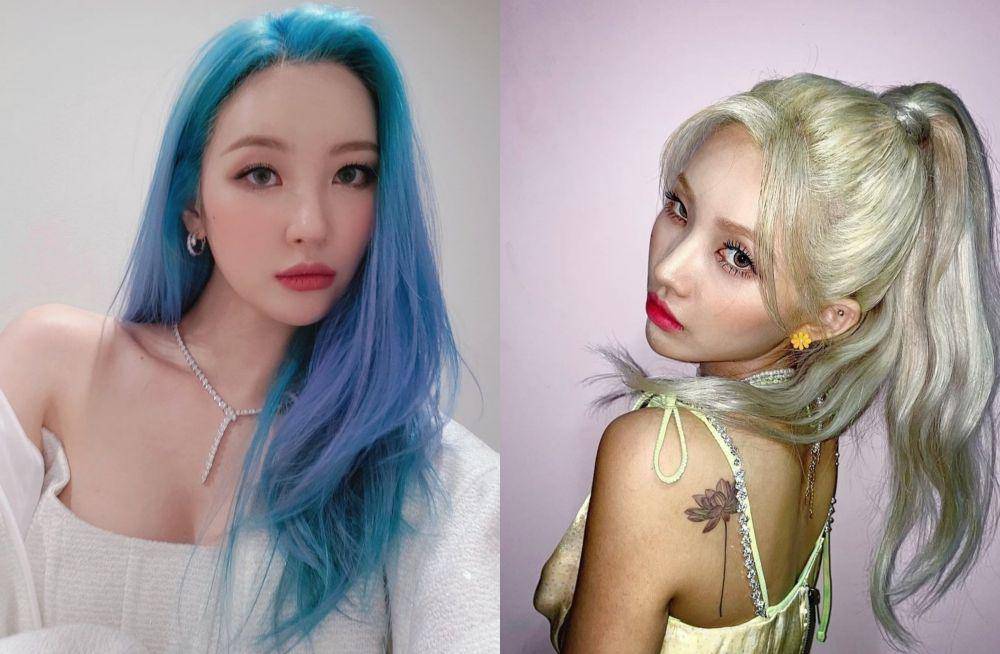 Sunmi (instagram.com/miyayeah) I Soyeon (G)I-DLE (instagram.com/tinny.pretty.j)