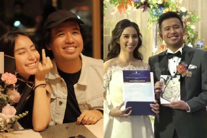 Resmi Menikah, 10 Perjalanan Cinta Joshua Suherman dan Clairine Clay