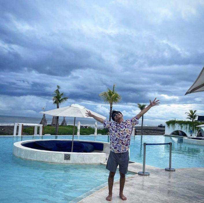 Dimas Ahmad di Bali (instagram.com/dimas_baam)