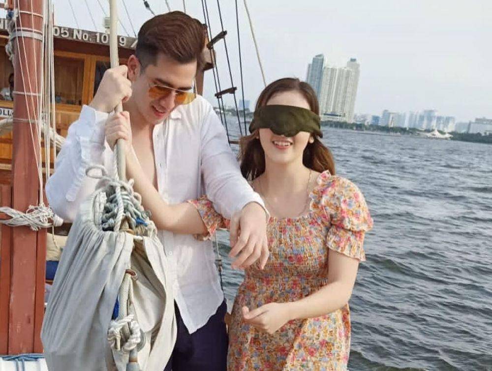 Honeymoon Verrell Bramasta dan Ranty Maria di Putri untuk Pangeran (Instagram.com/putriuntukpangeran.mncp/)