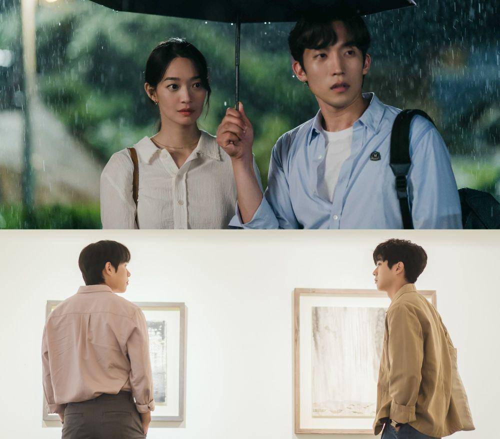 Shin Min Ah dan Lee Sang Yi (atas) (program.tving.com) | Kim Sung Cheol dan Choi Woo Shik (bawah) (programs.sbs.co.kr)