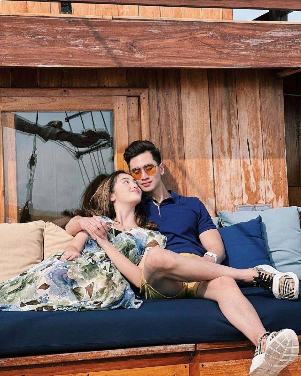 Honeymoon Verrell Bramasta dan Ranty Maria di Putri untuk Pangeran (Instagram.com/rantymaria/)