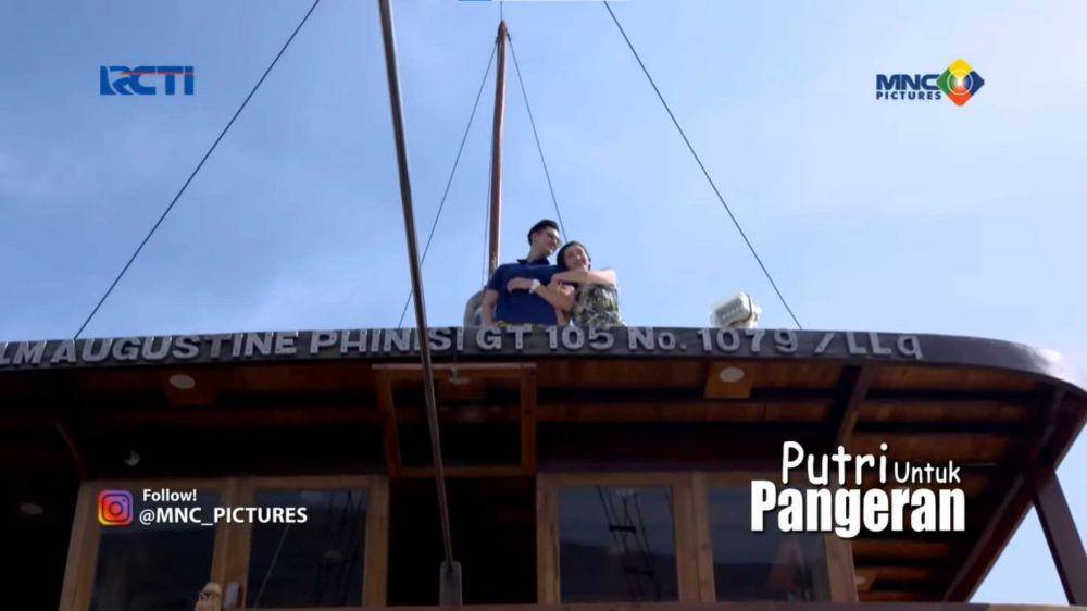 Honeymoon Verrell Bramasta dan Ranty Maria di Putri untuk Pangeran (YouTube.com/MNC Pictures/)