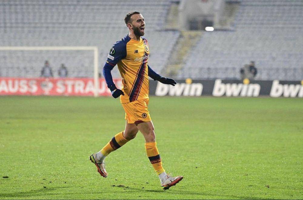 Borja Mayoral tampil membela AS Roma. (twitter.com/Mayoral_Borja)