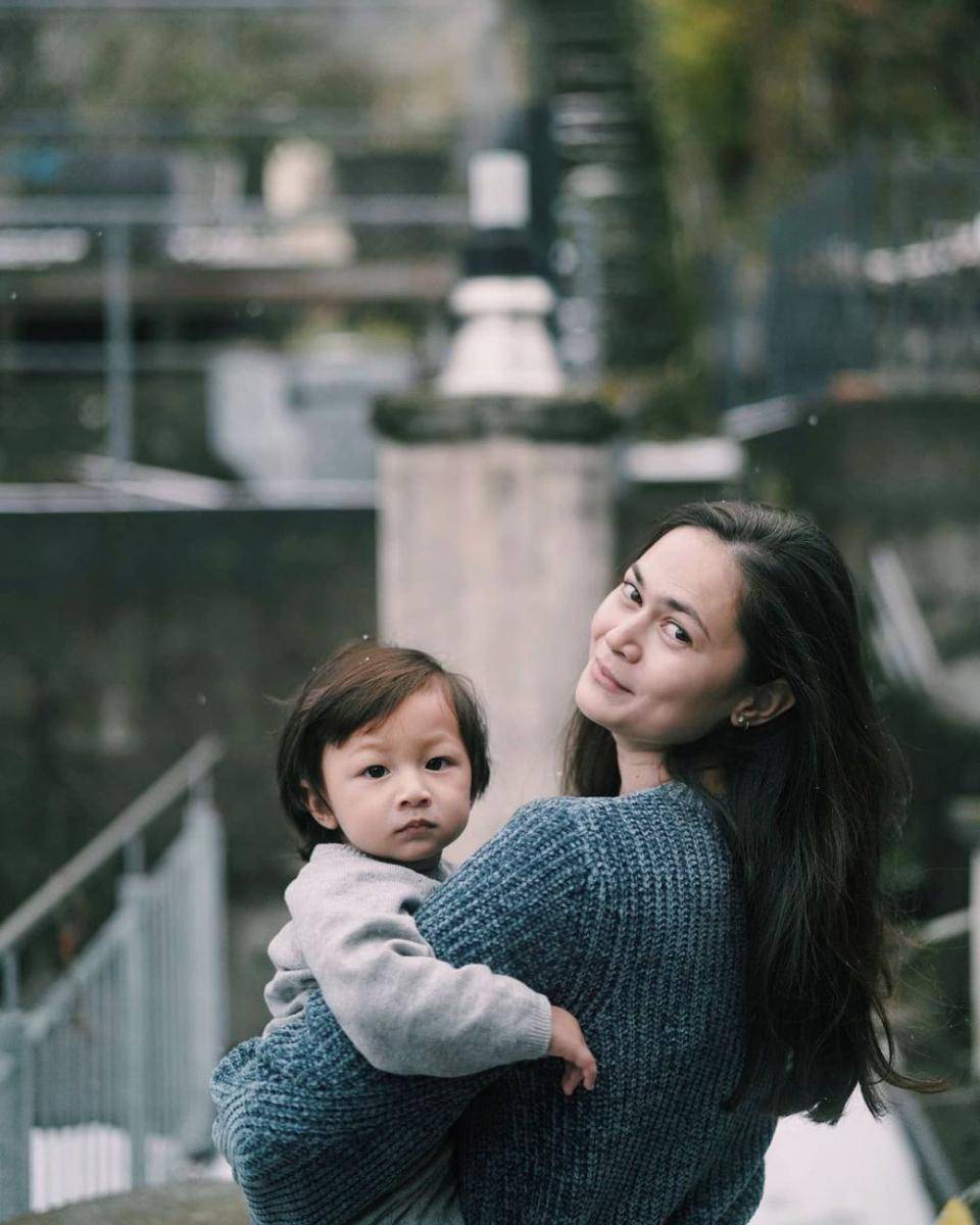 potret liburan keluarga Agus Ringgo di Swiss (instagram.com/sabaidieter)