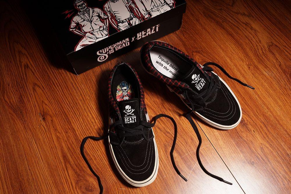 Beazt x Superman Is Dead Rilis Sepatu Ikonik Bernama 'Kuta Rock City'